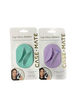 Case-Mate Lip Gloss Holder With Adhesive Backing For Phones Fits Most Lipsticks